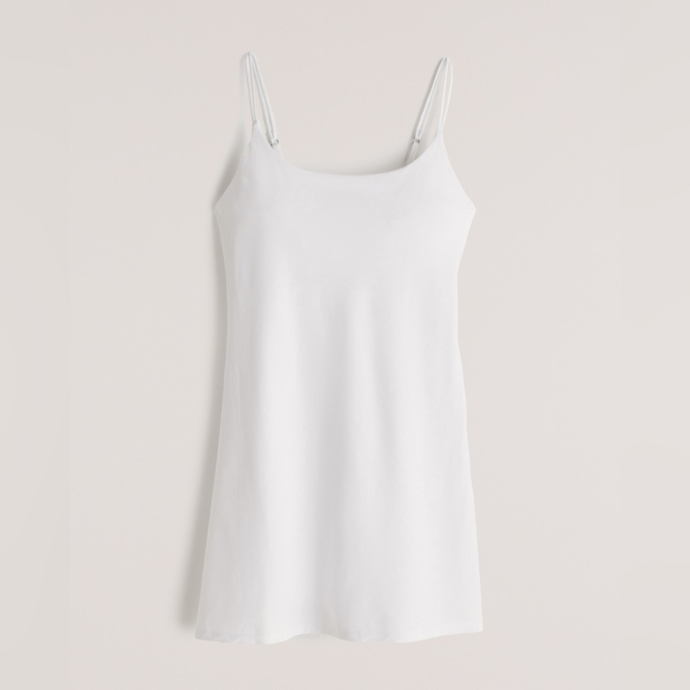Traveler Mini Dress bright white